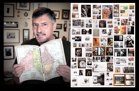 Doug Spowart and ANZ photobooks he loves