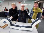ABBE Artists Book Fair 2015 l-r Christene Drewe+Helen Cole+Diedrie&nbsp;Brollo