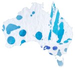 Cyanotype in Australia&nbsp;map