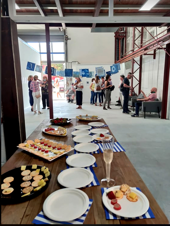 Catering at exhibition PHOTO David Symons