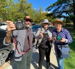 Maggie with Vicky+Doug