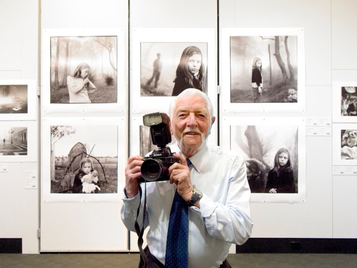 Graham in the 'ICONS' group exhibition at Cobb & Co Museum 2014 - PHOTO Doug Spowart
