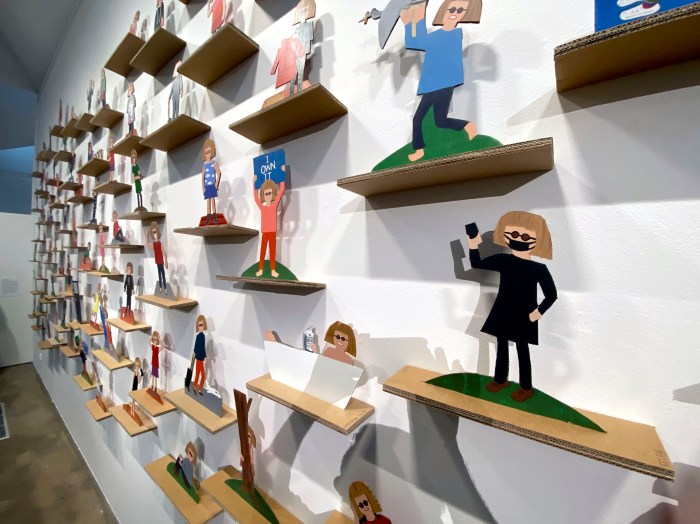 Adrienne Doig's install – 'It's all about me!