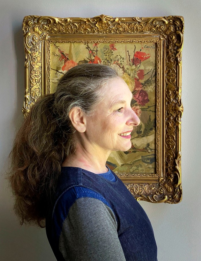 Anna White after her talk