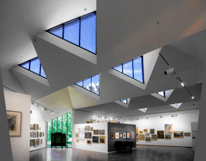 Benalla Art Gallery – The Leger Gallery interior