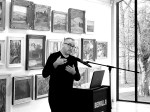 Jason Smith talking about Clarice Beckett at the Benalla Art Gallery
