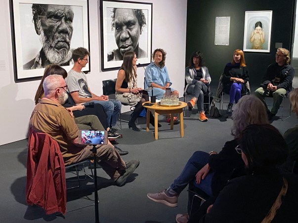 Director Anouska Phizacklea leads a Q+A session