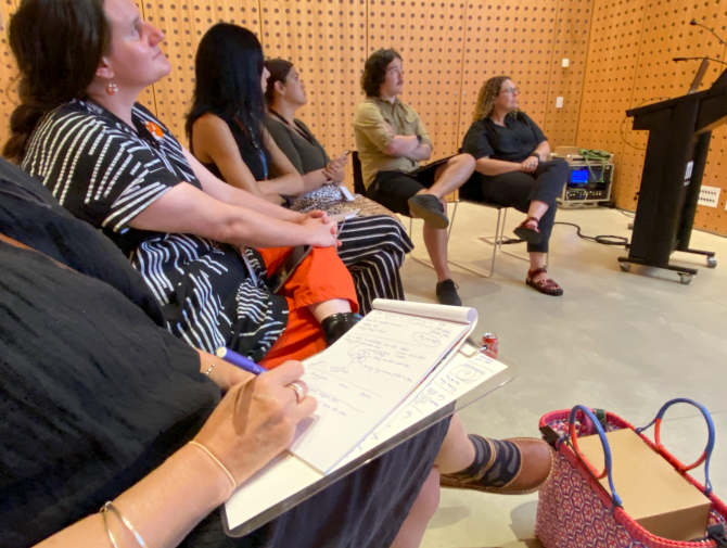 In the Teacher Professional Learning Program at SAM