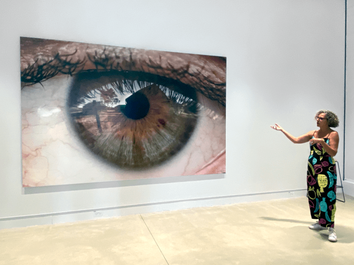 Kelli Cole discusses Dylan River, Kaytetye people, Untitled Bungalow 2022