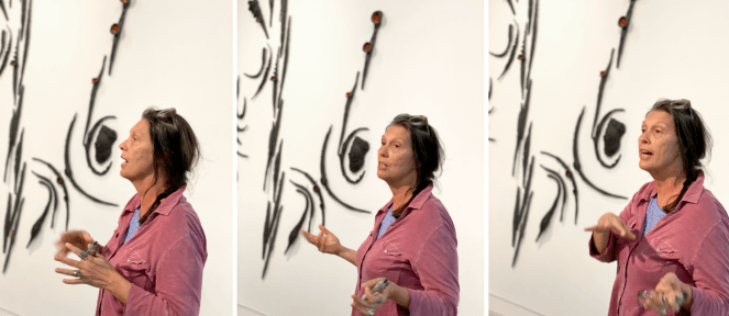 Penny Evans-K/Gamilaroi people discusses her work BURN, 2020-2021