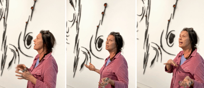 Penny Evans-K/Gamilaroi people discusses her work BURN, 2020-2021