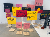 Yarrenyty Arltere Artists and Tangentyere Artists-Blak Pariament House (detail), 2021