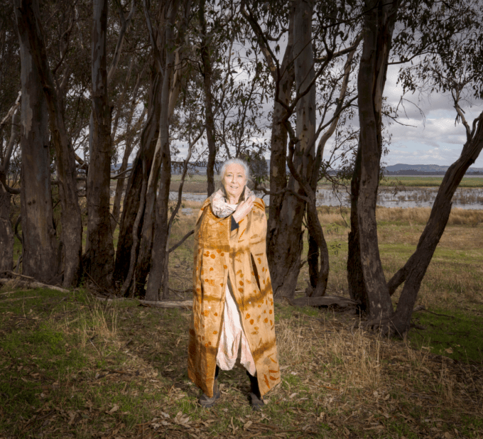 Maggie Hollins in Winton Wetlands Photo: Doug Spowart