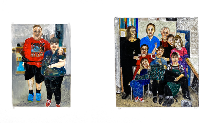 Chris Mason "Me and Monica Together" & "Me and my friends at work" 2019