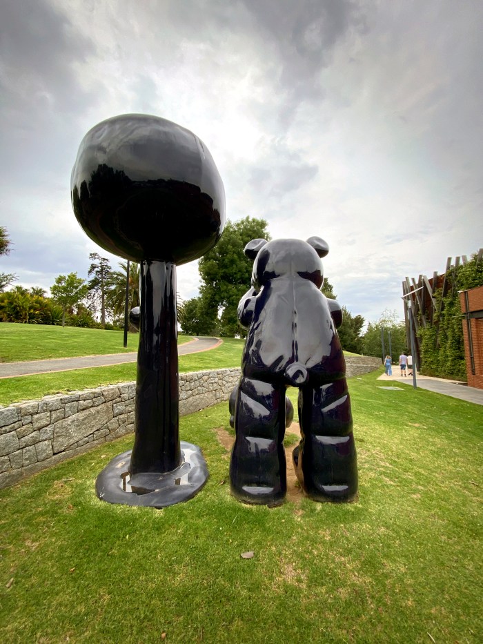 Bendigo Art Gallery - Michael Doolan's "Happy Endings" (rear view)