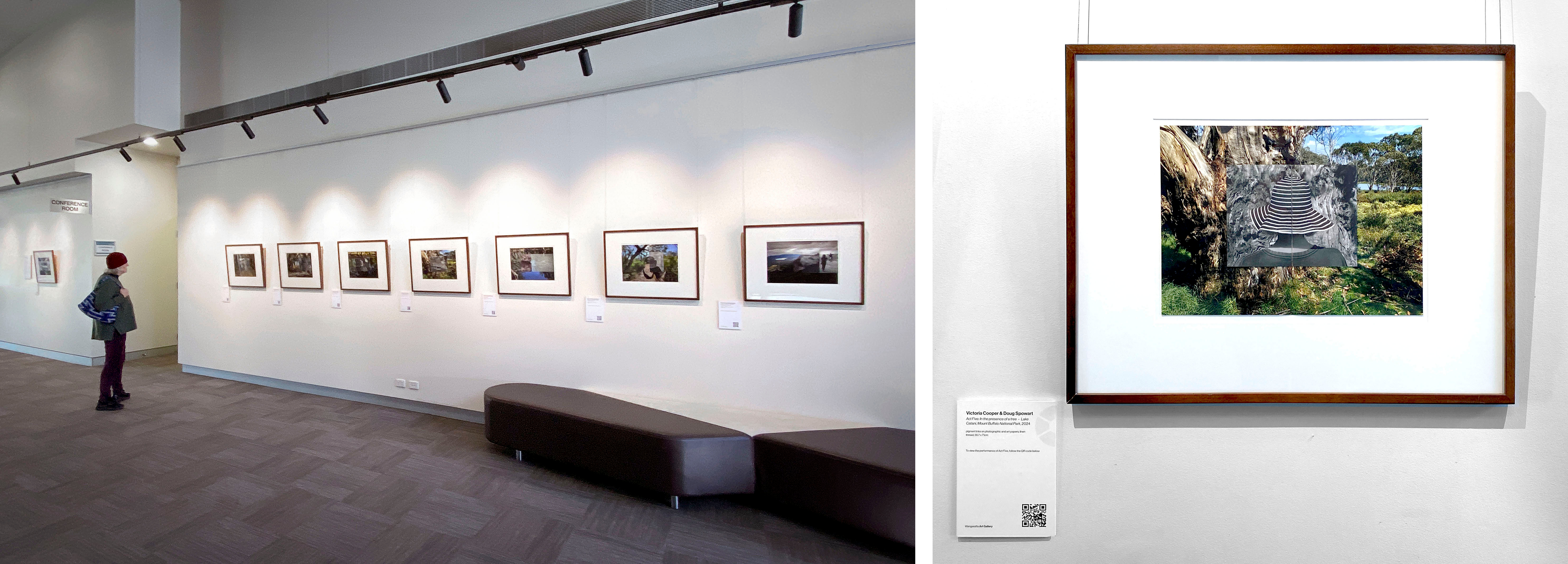 Being Present: 8 Acts installation