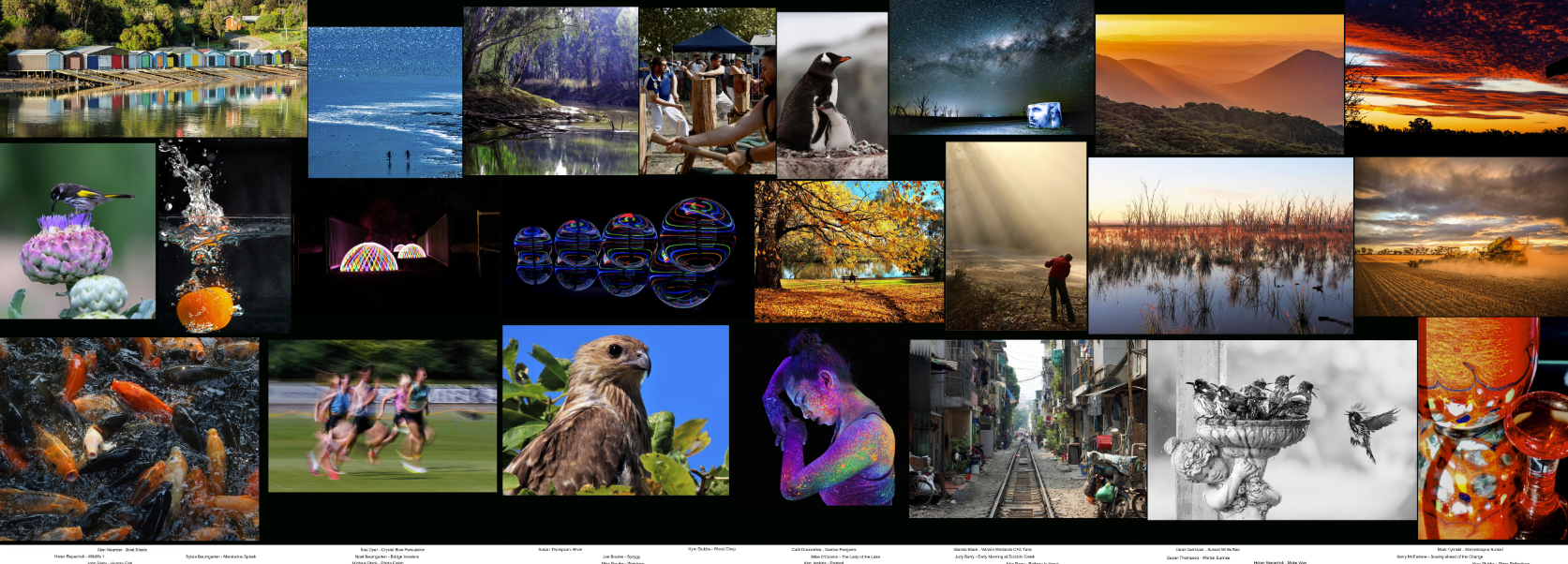 A section of the Visions montage