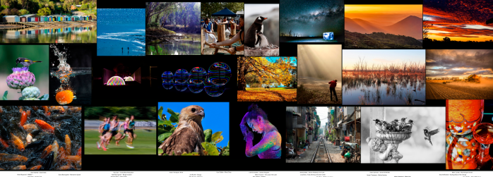 A section of the Visions montage