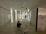 Installing veils – Shepparton&nbsp;venue