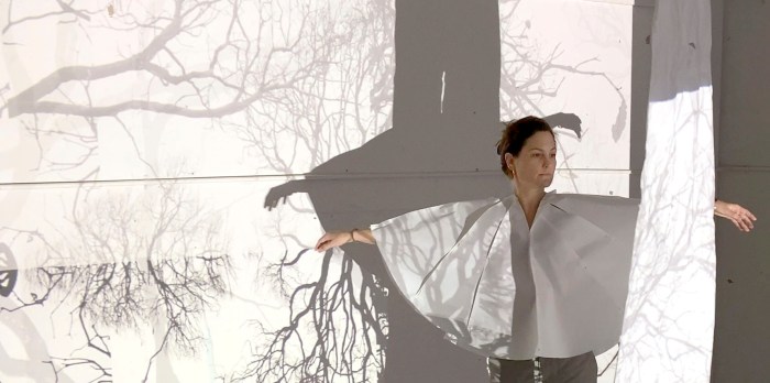 Tegan Nash Ollett in projection